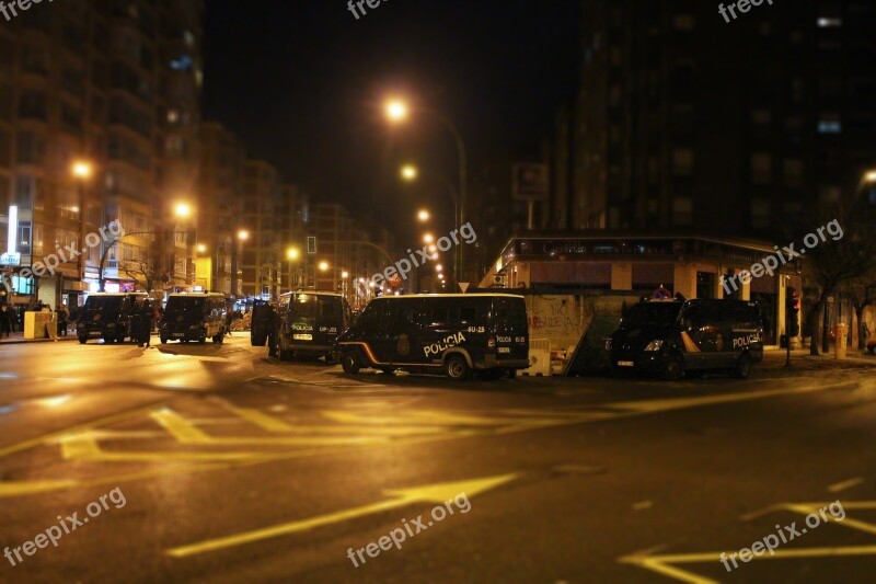 Gamonal Burgos Riots Incidents Police