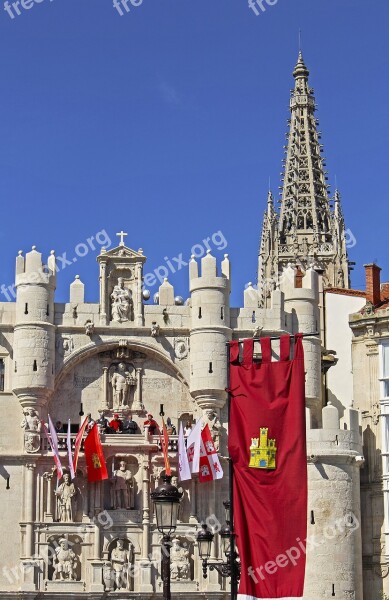 Arch Of Santa Maria Door Arc History Burgos Cathedral