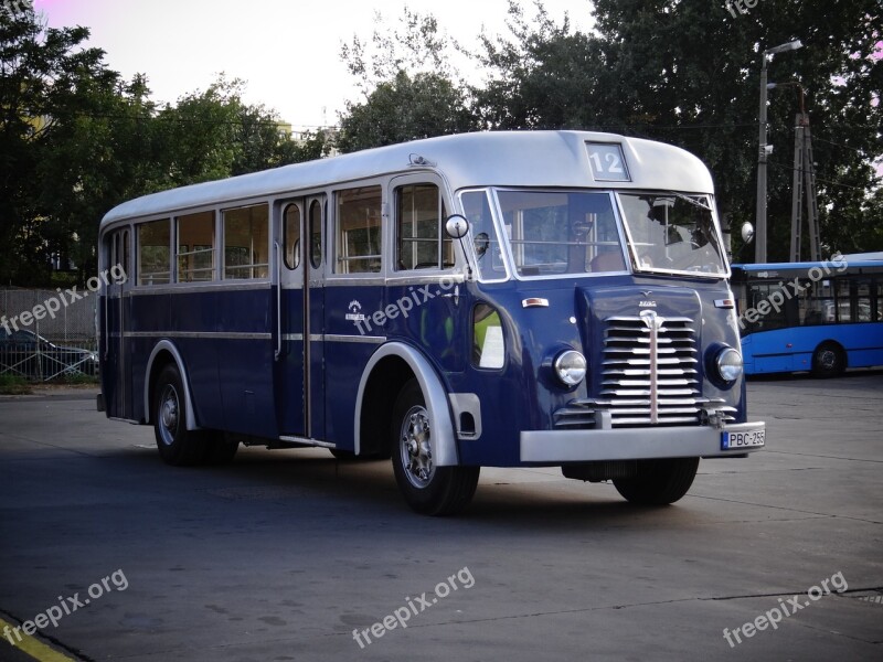 Bus Nostalgia Retro Vehicle Travel