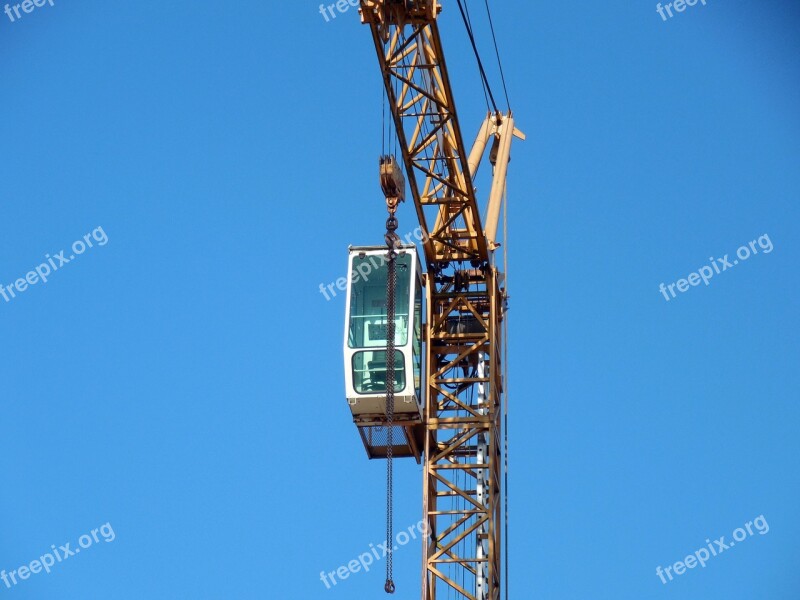 Crane Driver's Cab Cabin Industry Work