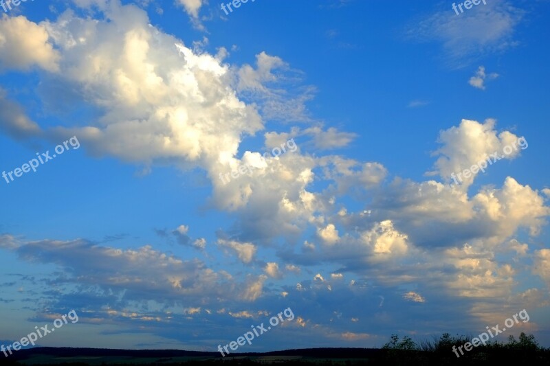 Clouds Cloud Cover Sky Clouds Form Thunderstorm