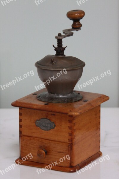 Old Coffee Grinder Old Coffee-mill Grandma Coffee-mill Coffee-grinder