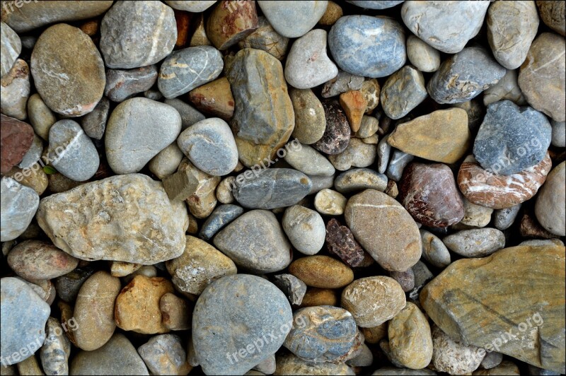 Pebble Texture Background Stones Plump