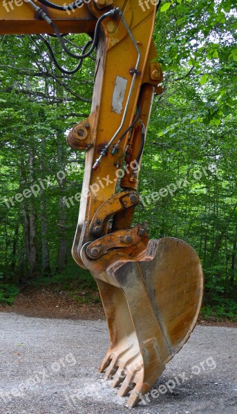 Backhoe Bucket Excavators Blade Construction Housebuilding