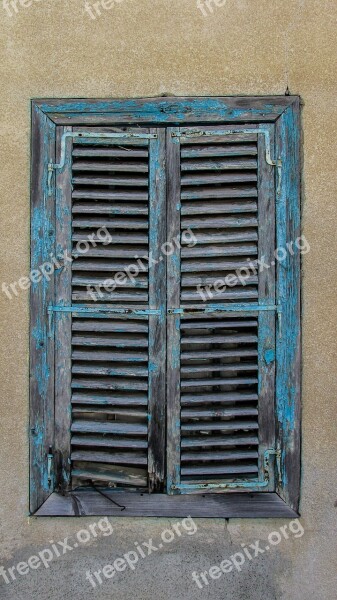 Cyprus Aradippou Old House Window Traditional