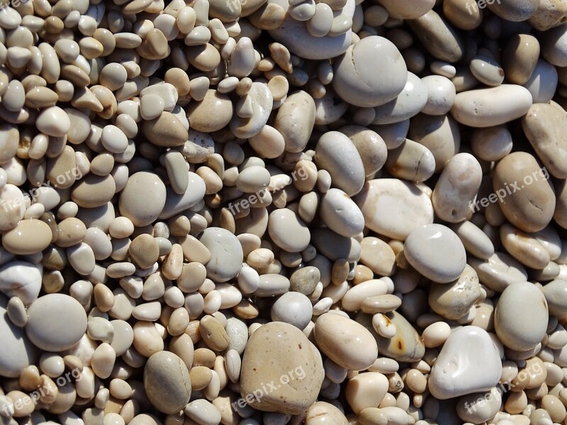 Stones Sea Beach Pebbles Free Photos