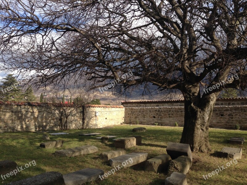 Old Walls Monasteries Partly Cloudy Free Photos