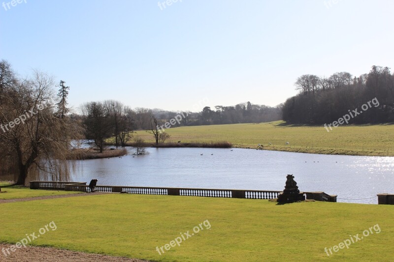 Vista Lake Landscape Water Nature