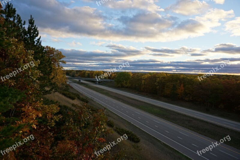 Highway Sky Travel Road Way