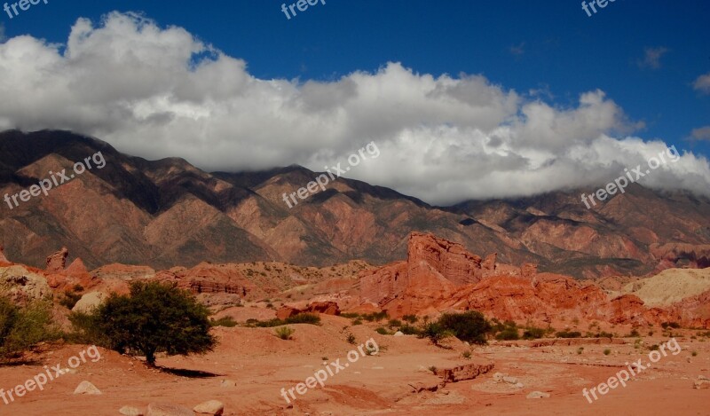 Argentina Salta Hills Nature Arid