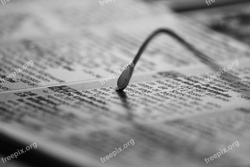 Read Newspaper Information Article Glasses Strap