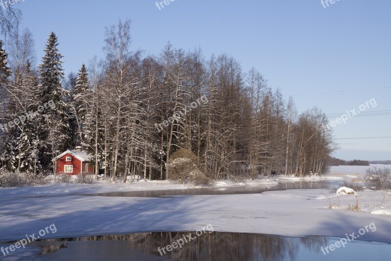 Sauna Sauna Cabin Lake Beach Wood