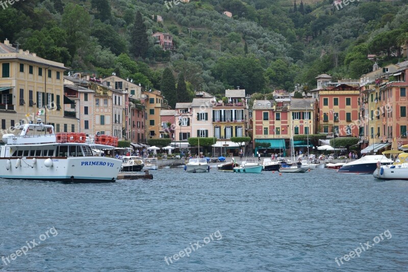 Portofino Liguria Italy Sea Travel