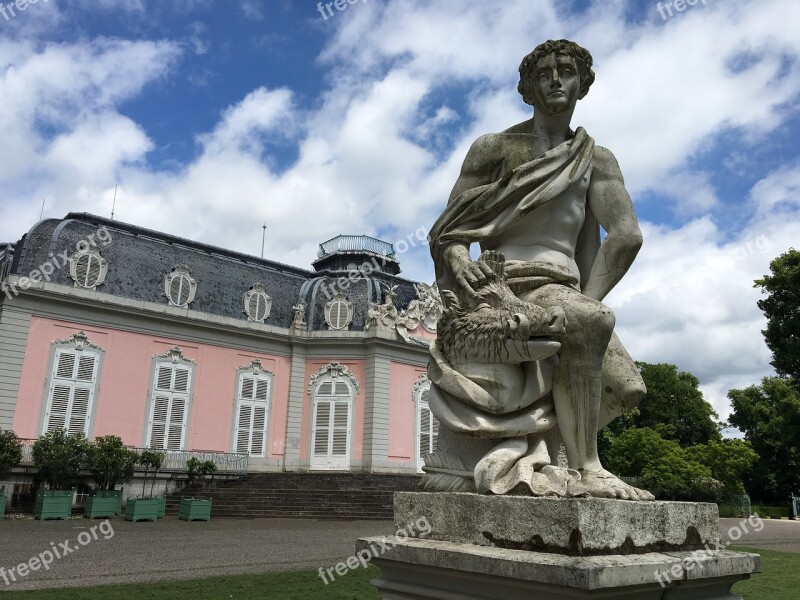 Castle Benrath Benrath Düsseldorf Historically Sculpture