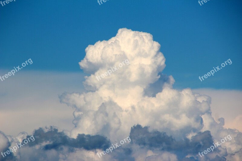 Clouds Sky Cloud Clouds Form Poodle