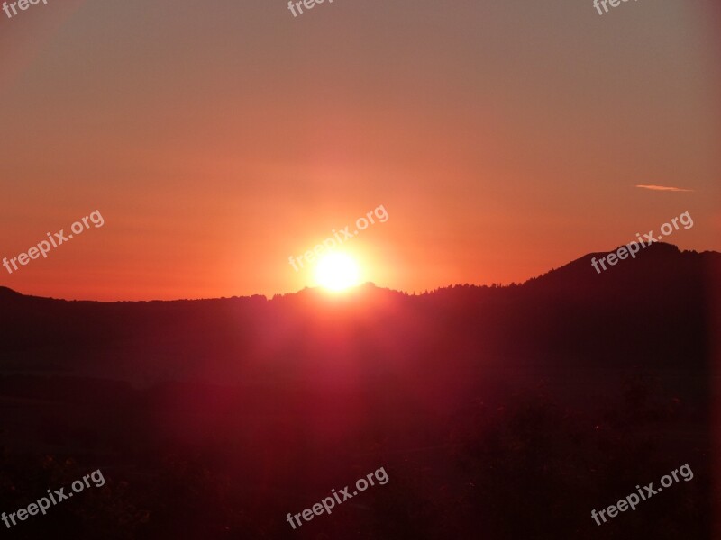 Summer Solstice Dornberg Sun Cradle Sunrise Morning