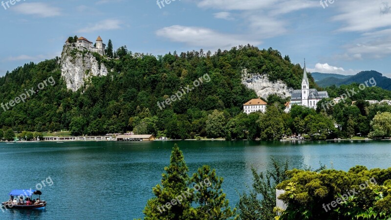 Slovenia Ile Landscape Boondocks Lake