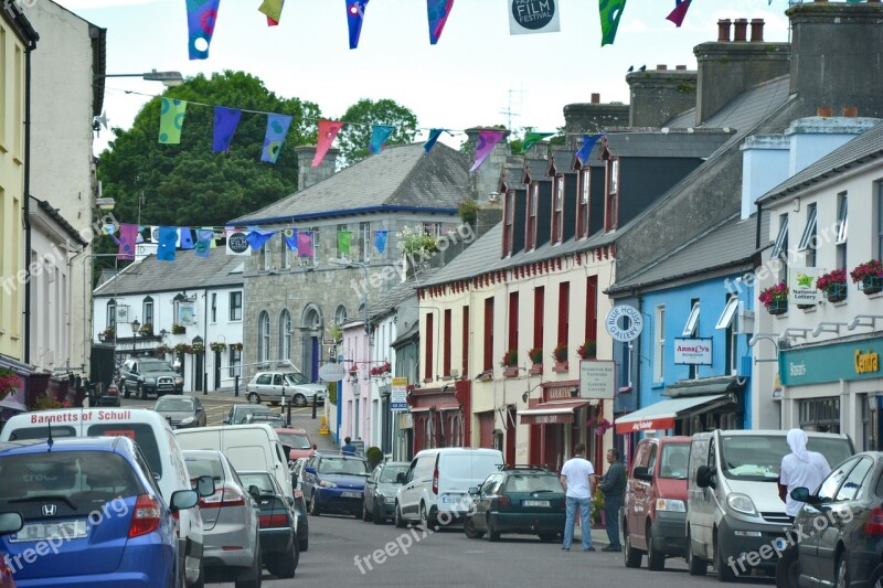 Ireland Village Irish Main Road Main Street