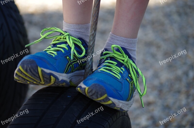 Shoes Trainers Legs Free Photos