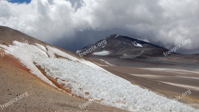 Mountain Glacier Ice Mountaineering Trekking