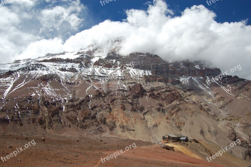 Mountain Glacier Ice Mountaineering Trekking