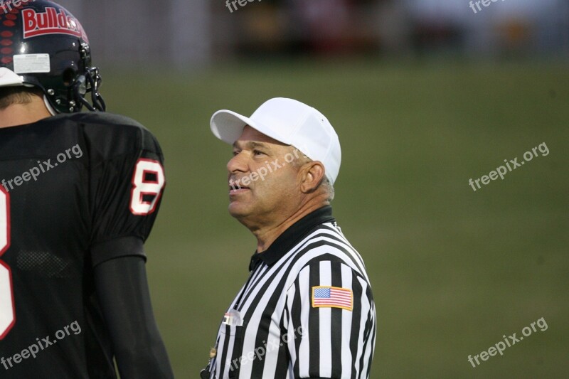 Football American Football Referee Football Referee Sport