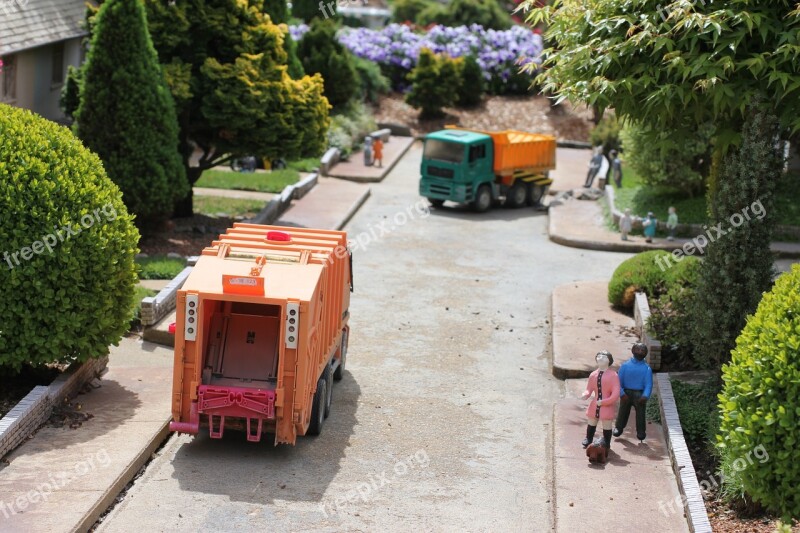 Garbage Truck Community Miniature Garbage Truck