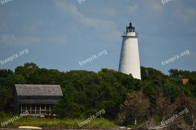 Carolina Lighthouse Island Historic Coastal