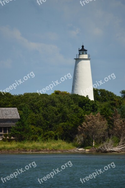 Carolina Lighthouse Island Historic Coastal