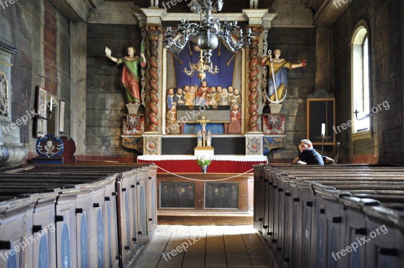 Lund Sweden Museum Church Wood