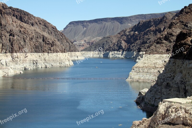 Hoover Dam Dam Nevada Arizona River