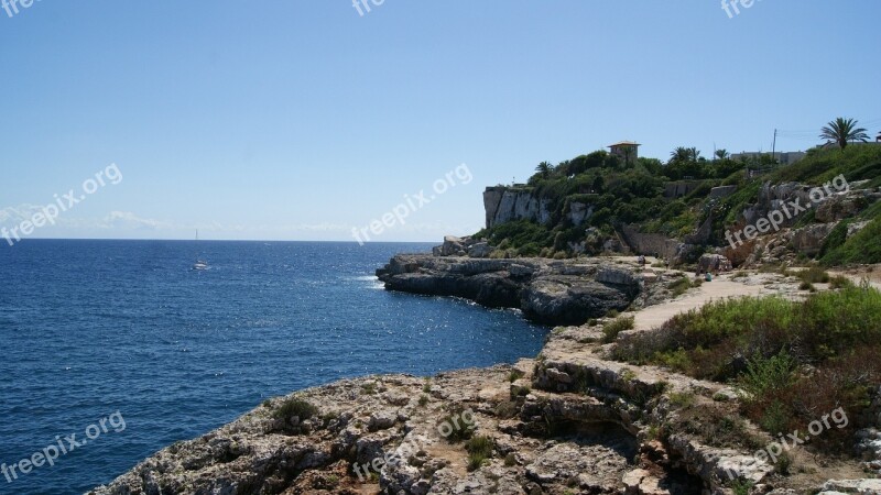 Mallorca Sea Balearic Islands Coast Mediterranean