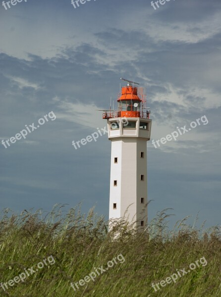 Lighthouse Navigation Semaphore Marin Free Photos