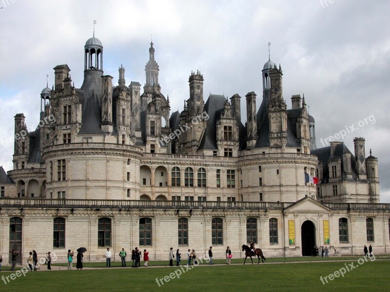 Castle Chambord Loira France Free Photos