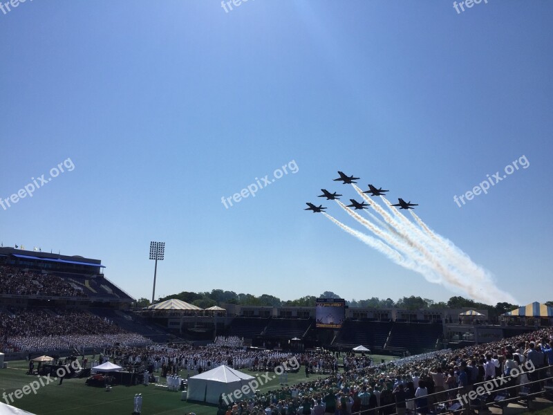 Navy Blue Angels Military Jet Airplane