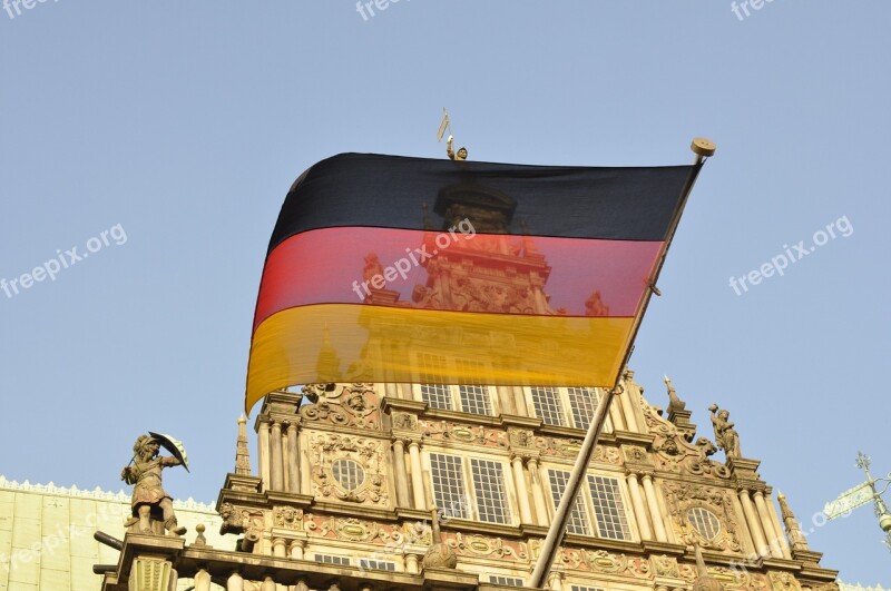 Germany Flag Germany Black Red Gold Flag National Colours