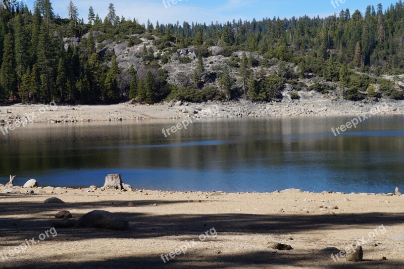 Lake Pinecrest Nature Granite Water