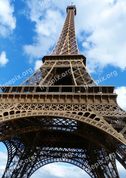 Paris Eiffel Tower Places Of Interest France Destinations