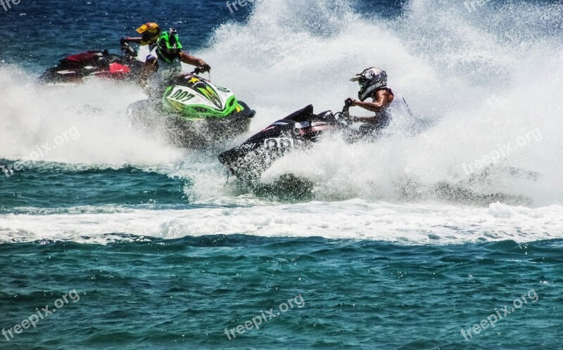 Jet Ski Sport Water Speed Summer