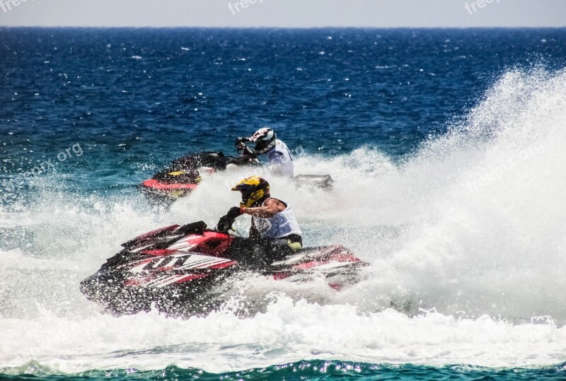 Jet Ski Sport Water Speed Summer