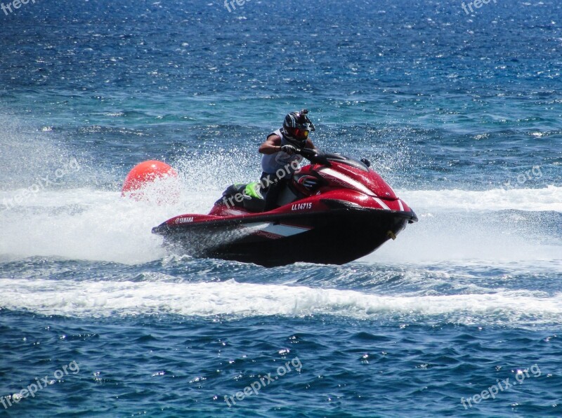 Jet Ski Sport Water Speed Summer