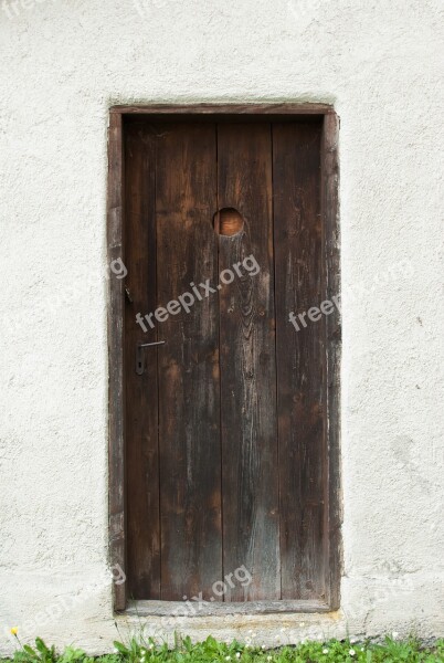 Door Wooden Door Input Wood Shabby