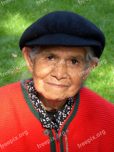 Woman Old Human Face Grandma