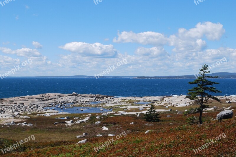 Nova Scotia Canada Ocean Water