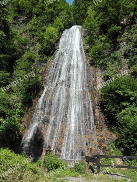 Water Passage Waterfall Nature Waterfalls