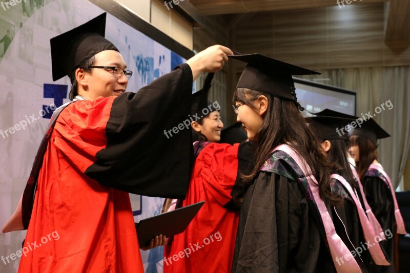 University Student China Portrait Graduation Ceremony