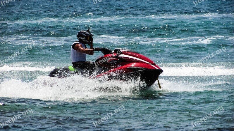 Jet Ski Sport Water Speed Summer