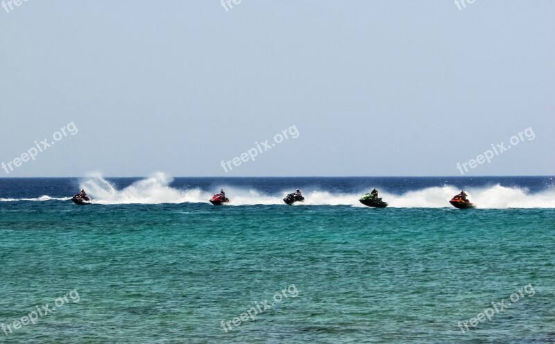 Jet Ski Sport Water Speed Summer