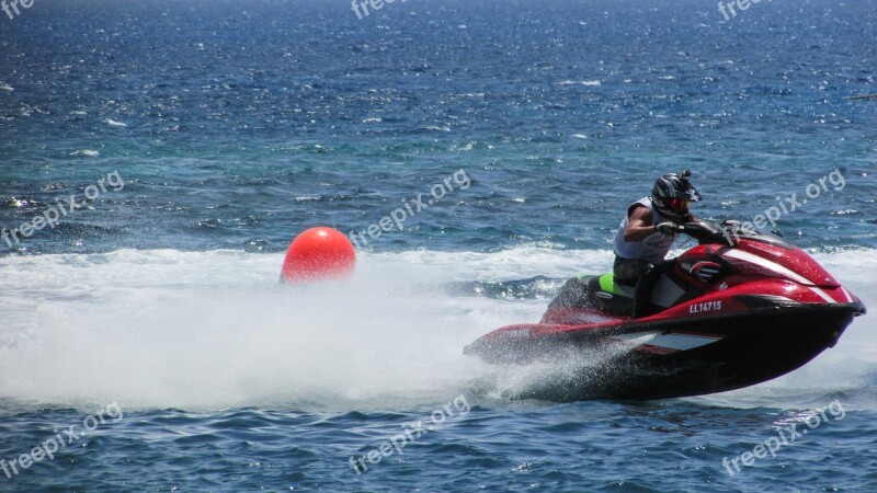 Jet Ski Sport Water Speed Summer