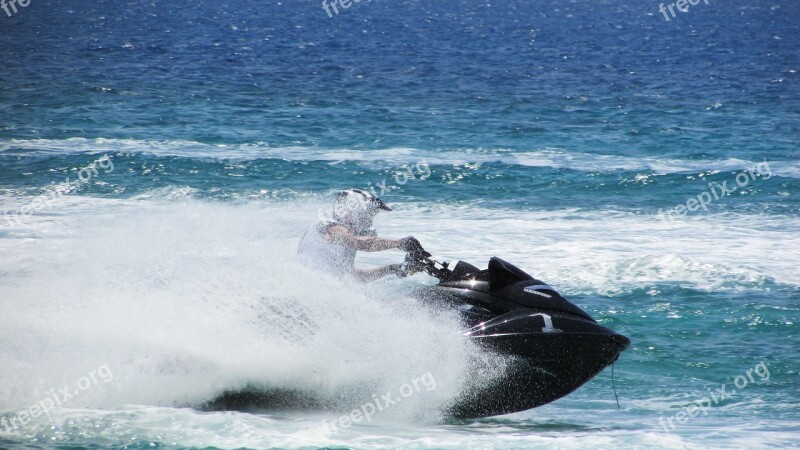 Jet Ski Sport Water Speed Summer